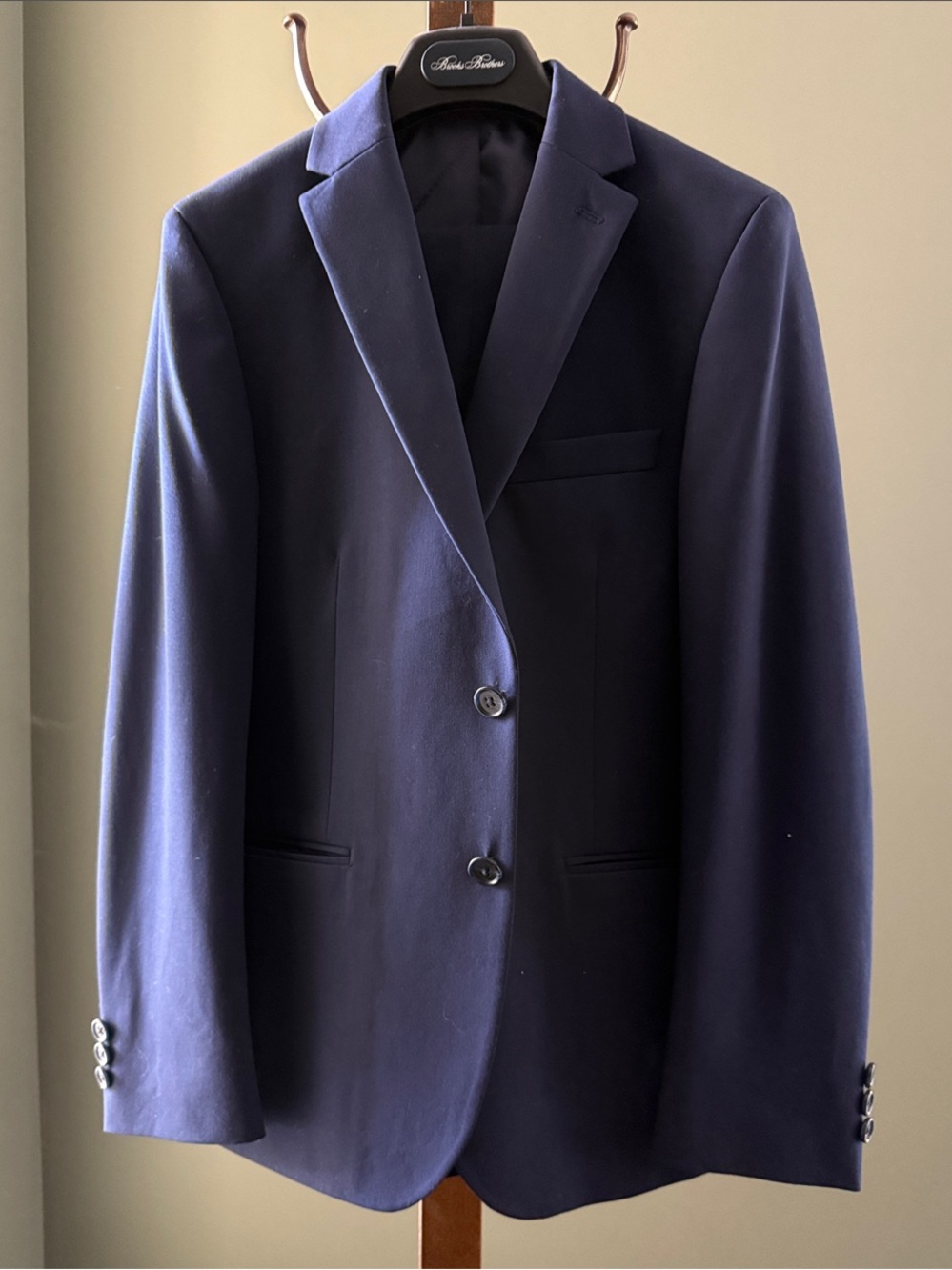 Brooks Brothers Midnight Blue Two-Button Boys Suit - Jacket and Pants
